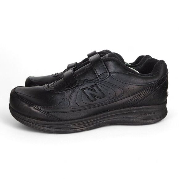 New Balance 577v1 Hook & Loop Walking Shoes Black MW577VK Men's 11.5 (2E) - Picture 2 of 11